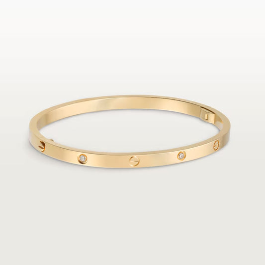 Golden Hand Bracelet with Stone – Elegant, Durable, and Openable