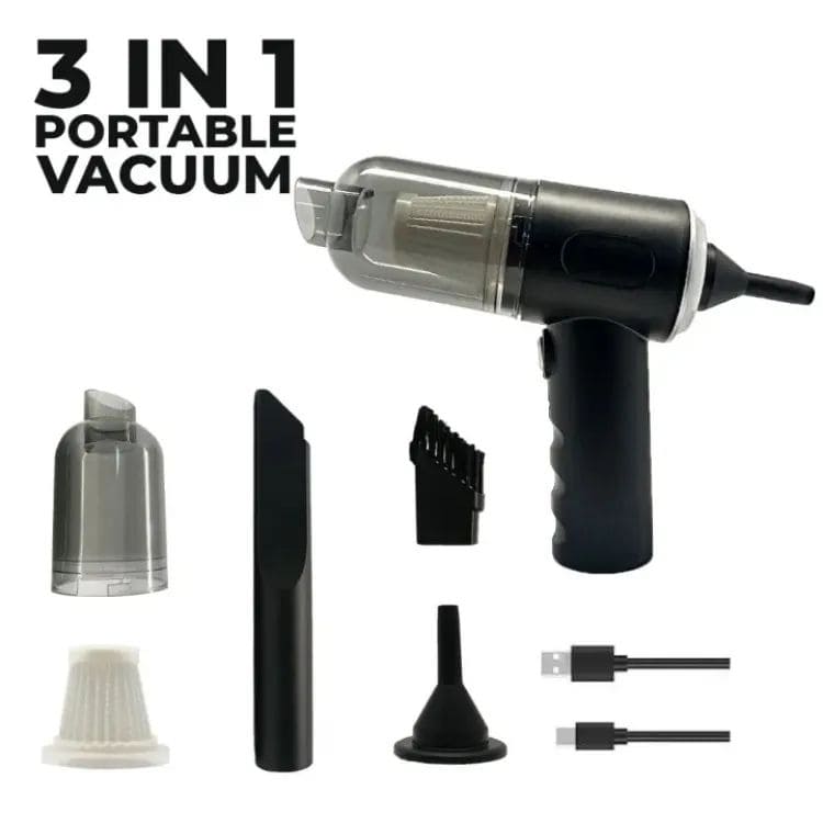 3-in-1 Portable Vacuum Cleaner