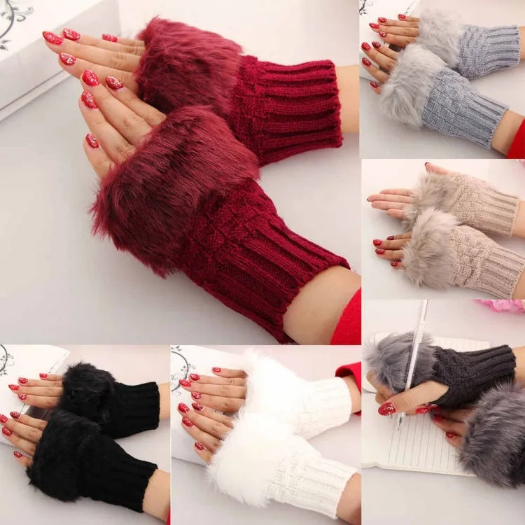 Fancy Wool Gloves for Women (Random Color)–Style & Comfort in Every Pair