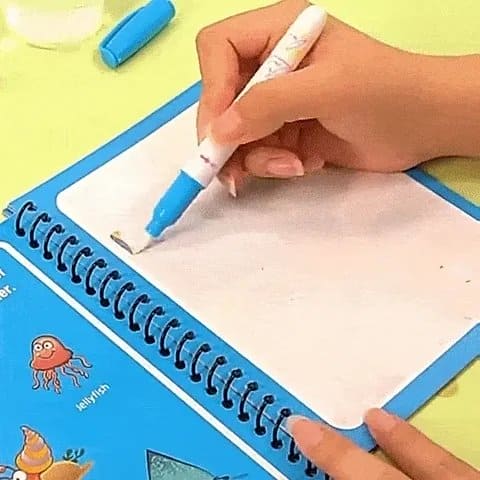 8 Pages Invisible Ink Magic Book with Pen