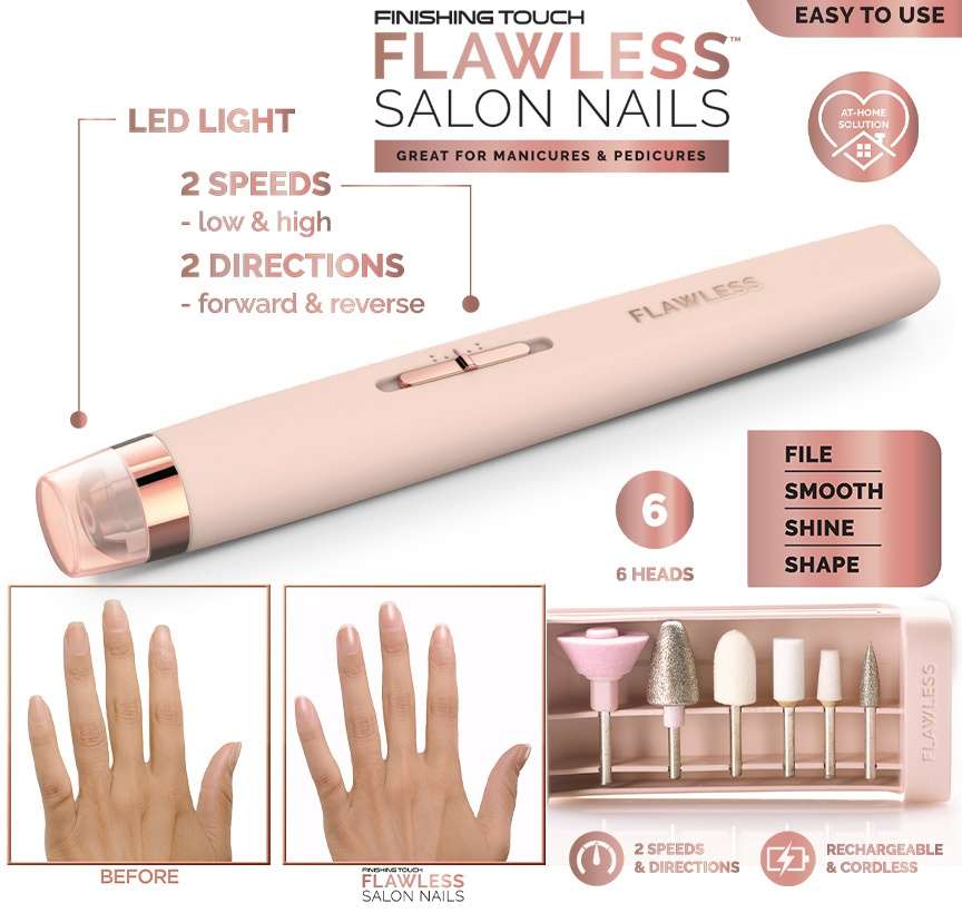 Flawless Salon Nails Kit – Perfect DIY Manicure at Home