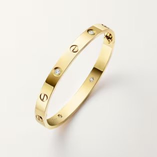 Golden Hand Bracelet with Stone – Elegant, Durable, and Openable