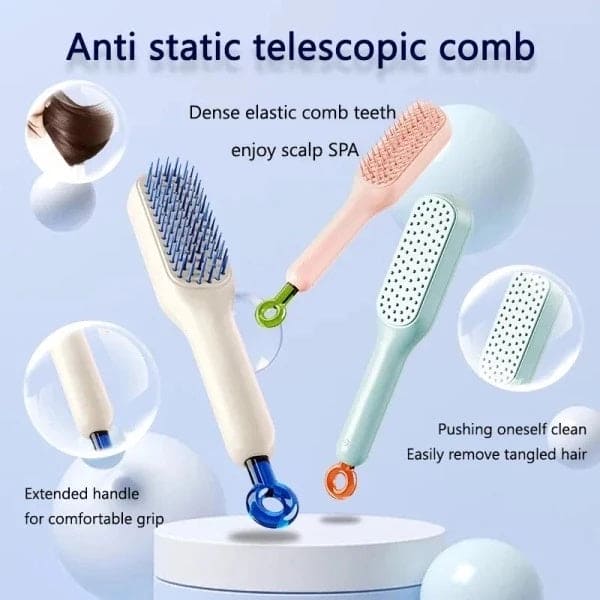 Self-Cleaning Hair Brush – Your Tangle-Free Solution