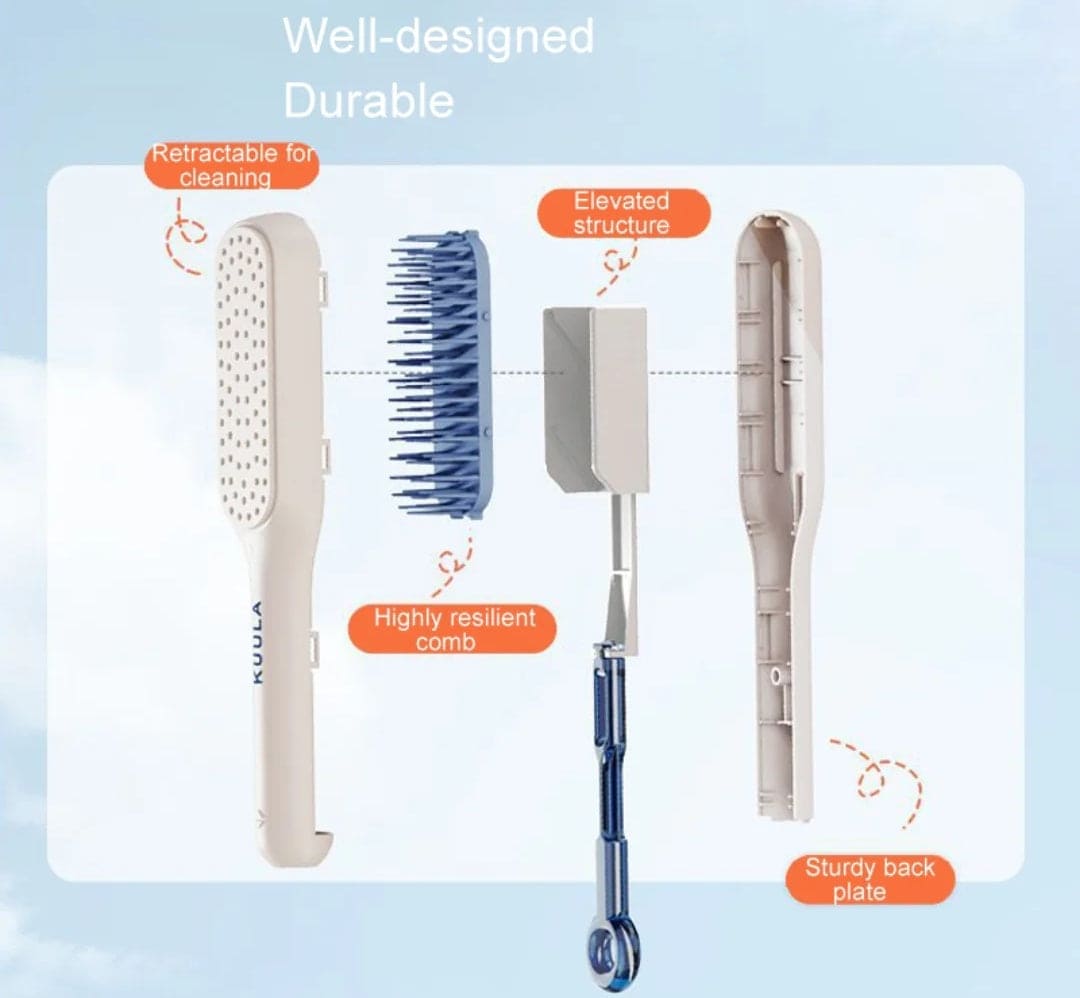 Self-Cleaning Hair Brush – Your Tangle-Free Solution