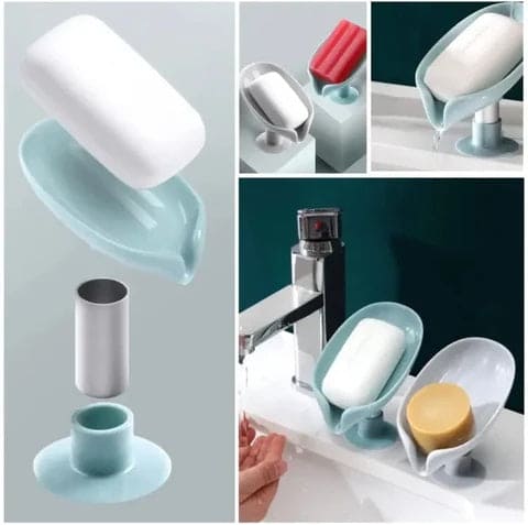 Hydraulic Soap Dish – Keep Your Soap Dry & Clean with Style - Pack of 5